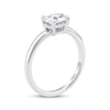 Thumbnail Image 2 of Now + Forever Lab-Grown Diamonds East West Oval-Cut Solitaire Engagement Ring 1 ct tw 14K White Gold (F/SI2)