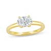 Thumbnail Image 1 of Now + Forever Lab-Grown Diamonds Oval-Cut Solitaire Engagement Ring 1 ct tw 14K Yellow Gold (F/SI2)