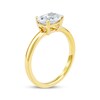 Thumbnail Image 2 of Now + Forever Lab-Grown Diamonds Oval-Cut Solitaire Engagement Ring 1-1/2 ct tw 14K Yellow Gold (F/SI2)