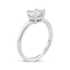 Thumbnail Image 2 of Now + Forever Lab-Grown Diamonds East West Pear-Shaped Solitaire Engagement Ring 1 ct tw 14K White Gold (F/SI2)