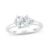 Thumbnail Image 1 of Now + Forever Lab-Grown Diamonds Pear-Shaped Solitaire Engagement Ring 1-1/2 ct tw 14K White Gold (F/SI2)