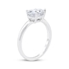 Thumbnail Image 2 of Now + Forever Lab-Grown Diamonds Pear-Shaped Solitaire Engagement Ring 1-1/2 ct tw 14K White Gold (F/SI2)