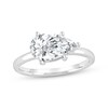 Thumbnail Image 1 of Now + Forever Lab-Grown Diamonds Pear-Shaped Solitaire Engagement Ring 2 ct tw 14K White Gold (F/SI2)