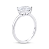Thumbnail Image 2 of Now + Forever Lab-Grown Diamonds Pear-Shaped Solitaire Engagement Ring 2 ct tw 14K White Gold (F/SI2)