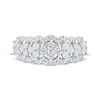 Thumbnail Image 3 of Now + Forever Lab-Grown Diamonds Scalloped Anniversary Ring 1-1/4 ct tw 14K White Gold