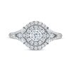 Thumbnail Image 3 of Now + Forever Round-Cut Diamond Halo Engagement Ring 3/4 ct tw 14K White Gold