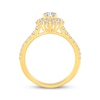 Thumbnail Image 3 of Now + Forever Diamond Starburst Halo Engagement Ring 7/8 ct tw 14K Yellow Gold