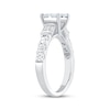 Thumbnail Image 2 of Now + Forever Princess-Cut Quad Diamond Engagement Ring 1-3/8 ct tw 14K White Gold
