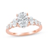 Thumbnail Image 1 of Now + Forever Lab-Grown Diamonds Oval-Cut Engagement Ring 2-1/4 ct tw 14K Rose Gold