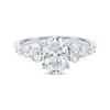 Thumbnail Image 2 of Lab-Created Diamonds by KAY Oval-Cut Engagement Ring 2-1/3 ct tw 14K White Gold