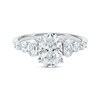 Thumbnail Image 2 of Lab-Created Diamonds by KAY Oval-Cut Engagement Ring 2-1/3 ct tw 14K White Gold