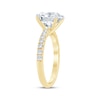 Thumbnail Image 1 of Lab-Created Diamonds by KAY Round-Cut Engagement Ring 3-1/3 ct tw 14K Yellow Gold