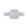 Thumbnail Image 3 of THE LEO Diamond Princess-Cut Engagement Ring 1-3/8 ct tw 14K White Gold