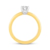 Thumbnail Image 3 of Now + Forever Lab-Grown Diamonds Oval-Cut Solitaire Engagement Ring 3/4 ct tw 14K Yellow Gold (F/SI2)