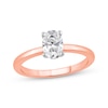 Thumbnail Image 1 of Now + Forever Lab-Grown Diamonds Oval-Cut Engagement Ring 3/4 ct tw 14K Rose Gold (F/SI2)