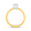Thumbnail Image 3 of Now + Forever Lab-Grown Diamonds Princess-Cut Solitaire Engagement Ring 3/4 ct tw 14K Yellow Gold (F/SI2)