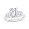 Thumbnail Image 1 of Now + Forever Lab-Grown Diamonds Emerald-Cut Engagement Ring 2-5/8 ct tw 14K White Gold