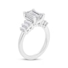 Thumbnail Image 2 of Now + Forever Lab-Grown Diamonds Emerald-Cut Engagement Ring 2-5/8 ct tw 14K White Gold
