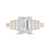 Thumbnail Image 3 of Now + Forever Lab-Grown Diamonds Emerald-Cut Engagement Ring 2-5/8 ct tw 14K Yellow Gold