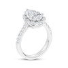 Thumbnail Image 1 of Lab-Created Diamonds by KAY Pear-Shaped Halo Engagement Ring 2-3/4 ct tw 14K White Gold