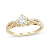Thumbnail Image 1 of Now + Forever Marquise-Cut Diamond Engagement Ring 1/2 ct tw 14K Yellow Gold
