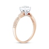 Thumbnail Image 2 of Now + Forever Princess-Cut Diamond Engagement Ring 1/2 ct tw 14K Two-Tone Gold