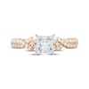 Thumbnail Image 3 of Now + Forever Princess-Cut Diamond Engagement Ring 1/2 ct tw 14K Two-Tone Gold