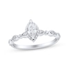 Thumbnail Image 1 of Now + Forever Marquise-Cut Diamond Engagement Ring 1/2 ct tw 14K White Gold