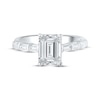 Thumbnail Image 3 of Now + Forever Lab-Grown Diamonds Emerald-Cut Engagement Ring 2-1/2 ct tw 14K White Gold