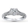 Thumbnail Image 1 of Neil Lane Round Diamond Engagement Ring 1/2ct tw 14K White Gold
