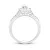 Thumbnail Image 3 of Now + Forever Round-Cut Diamond Halo Engagement Ring 3/4 ct tw 14K White Gold