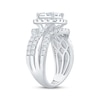 Thumbnail Image 2 of Now + Forever Princess-Cut Diamond Quad Halo Engagement Ring 2 ct tw 14K White Gold