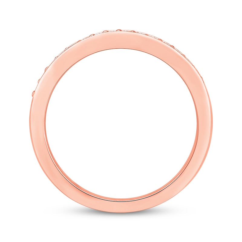 Main Image 3 of Now + Forever Diamond Wedding Ring 1/6 ct tw 10K Rose Gold