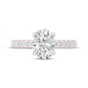 Thumbnail Image 3 of Now + Forever Lab-Grown Diamonds Oval-Cut Engagement Ring 2-1/2 ct tw 14K Rose Gold