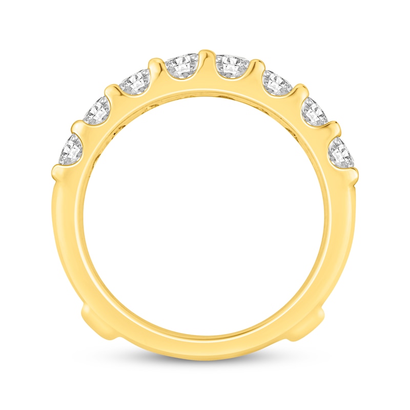 Main Image 3 of Now + Forever Lab-Grown Diamonds Enhancer Ring 2 ct tw 14K Yellow Gold