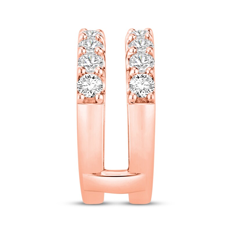 Main Image 2 of Now + Forever Lab-Grown Diamonds Enhancer Ring 2 ct tw 14K Rose Gold