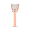 Thumbnail Image 2 of Now + Forever Lab-Grown Diamonds Marquise-Cut Seven-Stone Anniversary Ring 2 ct tw 14K Rose Gold