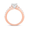 Thumbnail Image 3 of Now + Forever Lab-Grown Diamonds Princess-Cut Engagement Ring 1-1/2 ct tw 14K Rose Gold