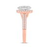 Thumbnail Image 2 of Now + Forever Lab-Grown Diamonds Oval-Cut Engagement Ring 2-1/2 ct tw 14K Rose Gold