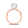Thumbnail Image 3 of Now + Forever Lab-Grown Diamonds Round-Cut Engagement Ring 3-1/2 ct tw 14K Rose Gold