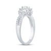 Thumbnail Image 2 of Now + Forever Oval-Cut Diamond Halo Engagement Ring 3/4 ct tw 14K White Gold