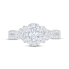 Thumbnail Image 3 of Now + Forever Oval-Cut Diamond Halo Engagement Ring 3/4 ct tw 14K White Gold