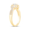 Thumbnail Image 2 of Now + Forever Oval-Cut Diamond Halo Engagement Ring 3/4 ct tw 14K Yellow Gold