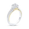 Thumbnail Image 2 of Now + Forever Round-Cut Diamond Halo Engagement Ring 1 ct tw 14K Two-Tone Gold