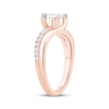 Thumbnail Image 2 of Now + Forever Princess-Cut Diamond Engagement Ring 3/8 ct tw 14K Rose Gold