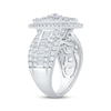 Thumbnail Image 2 of Now + Forever Multi-Diamond Center Marquise Halo Engagement Ring 2-1/4 ct tw 14K White Gold