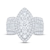 Thumbnail Image 3 of Now + Forever Multi-Diamond Center Marquise Halo Engagement Ring 2-1/4 ct tw 14K White Gold
