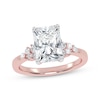 Thumbnail Image 1 of Now + Forever Lab-Grown Diamonds Radiant-Cut Engagement Ring 2-1/4 ct tw 14K Rose Gold