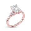 Thumbnail Image 2 of Now + Forever Lab-Grown Diamonds Radiant-Cut Engagement Ring 2-1/4 ct tw 14K Rose Gold