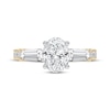 Thumbnail Image 3 of Now + Forever Lab-Grown Diamonds Oval-Cut Engagement Ring 1-3/4 ct tw 14K Yellow Gold